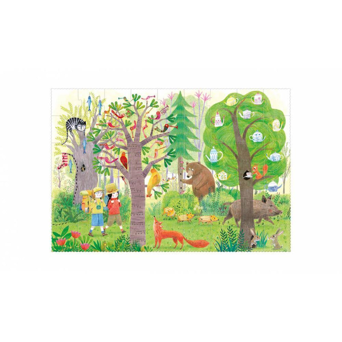 Londji night & day 54 piece puzzle-puzzles-Fire the Imagination-Dilly Dally Kids