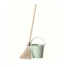 Maileg bucket and mop-puppets, stuffies & dolls-Maileg-Dilly Dally Kids