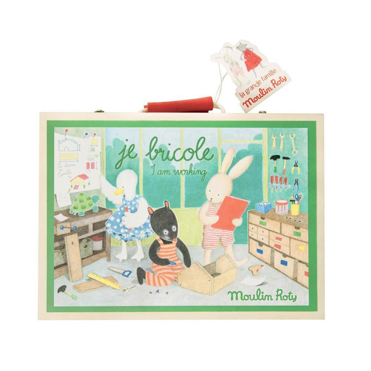 Moulin Roty DIY suitcase tool set-pretend play-Fire the Imagination-Dilly Dally Kids