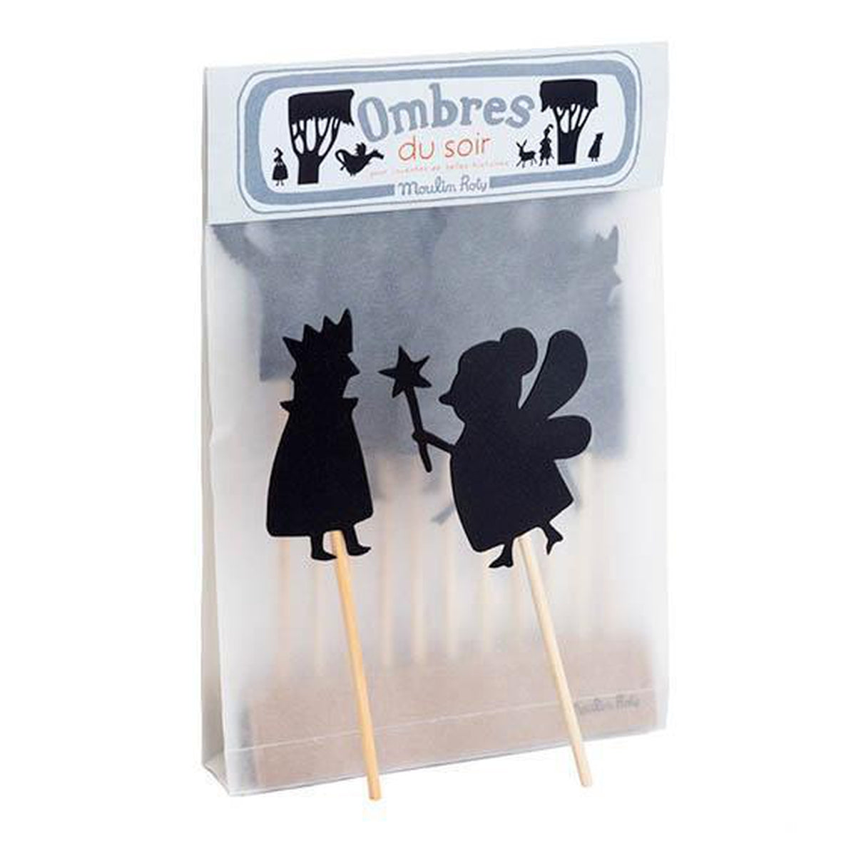 Moulin Roty fairytale shadow puppets-pocket money-Fire the Imagination-Dilly Dally Kids