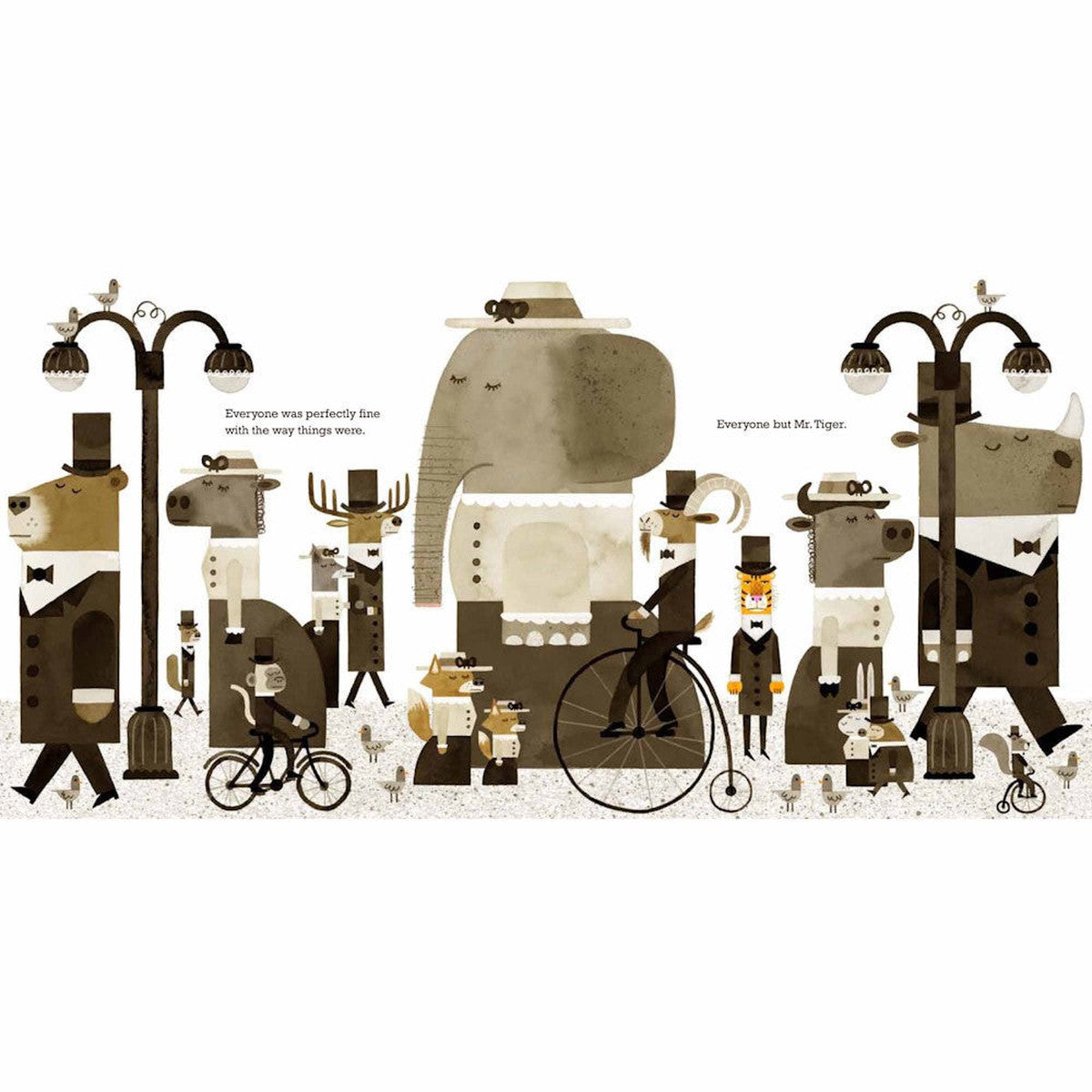 Mr. Tiger Goes Wild-books-Hachette-Dilly Dally Kids