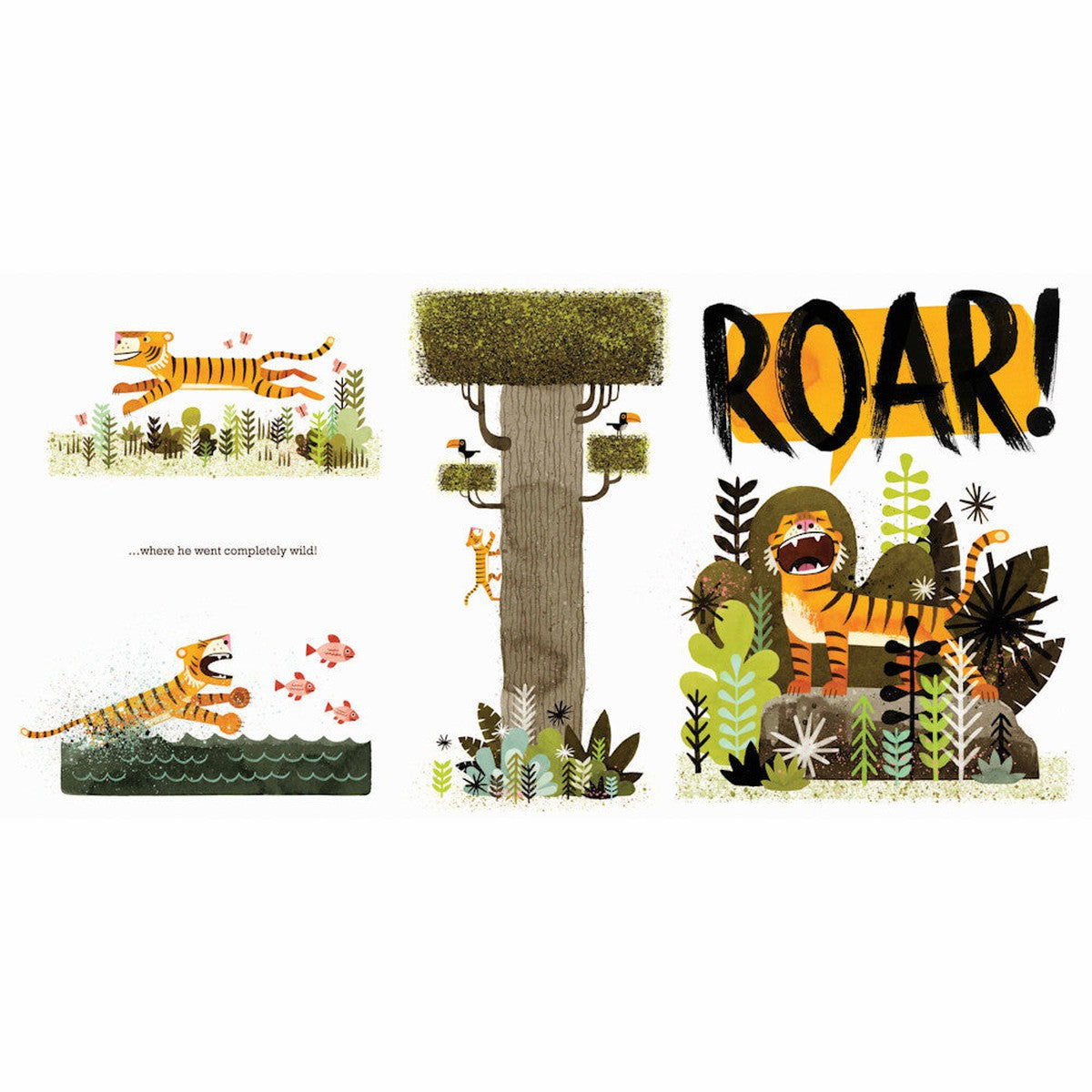 Mr. Tiger Goes Wild-books-Hachette-Dilly Dally Kids