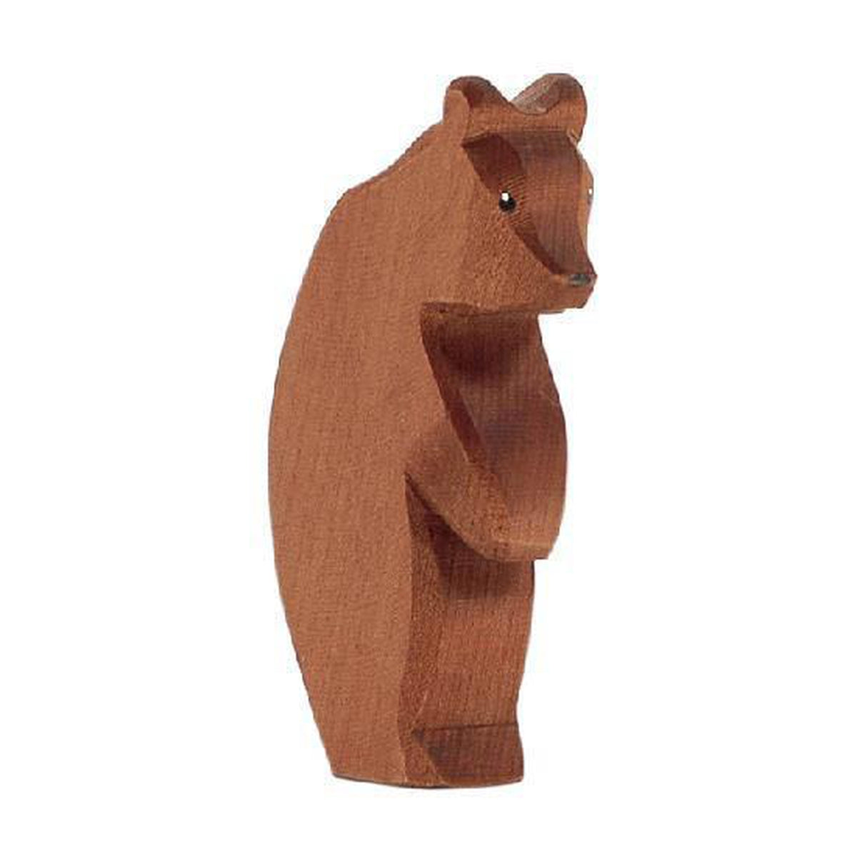 Ostheimer wooden bear - standing, head down-people, animals & lands-Fire the Imagination-Dilly Dally Kids