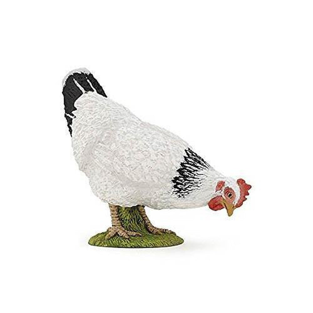 papo pecking white hen figure-people, animals & lands-Le Toy Van-Dilly Dally Kids