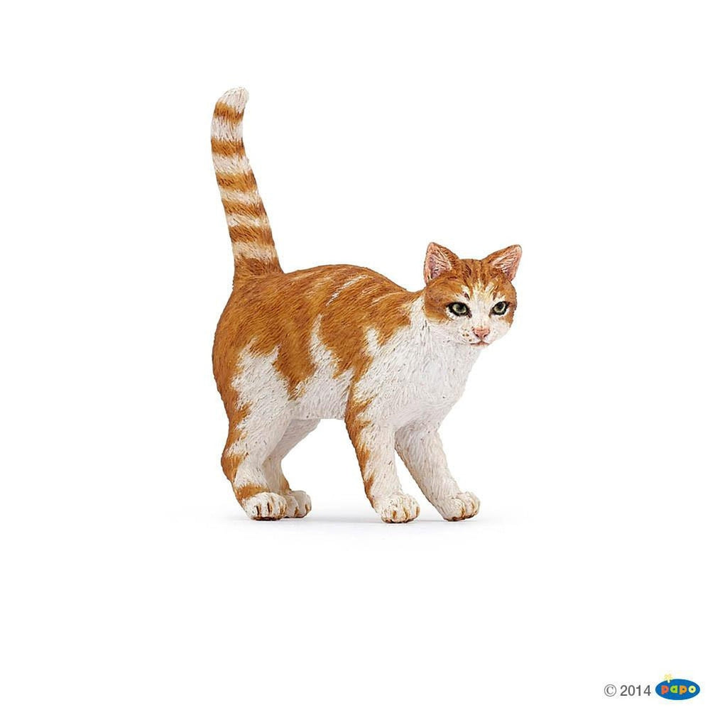 papo red cat figure-people, animals & lands-Le Toy Van-Dilly Dally Kids