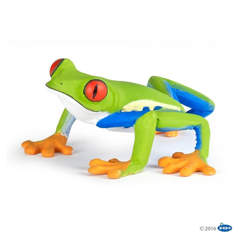 papo red eyed tree frog figure-people, animals & lands-Le Toy Van-Dilly Dally Kids