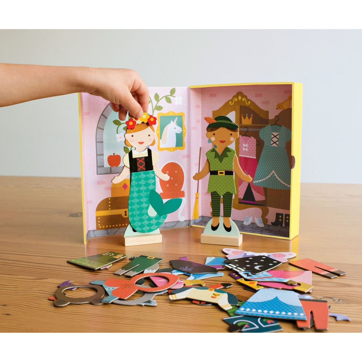 Petit Collage fairy tale magnetic dress up-arts & crafts-Petit Collage-Dilly Dally Kids