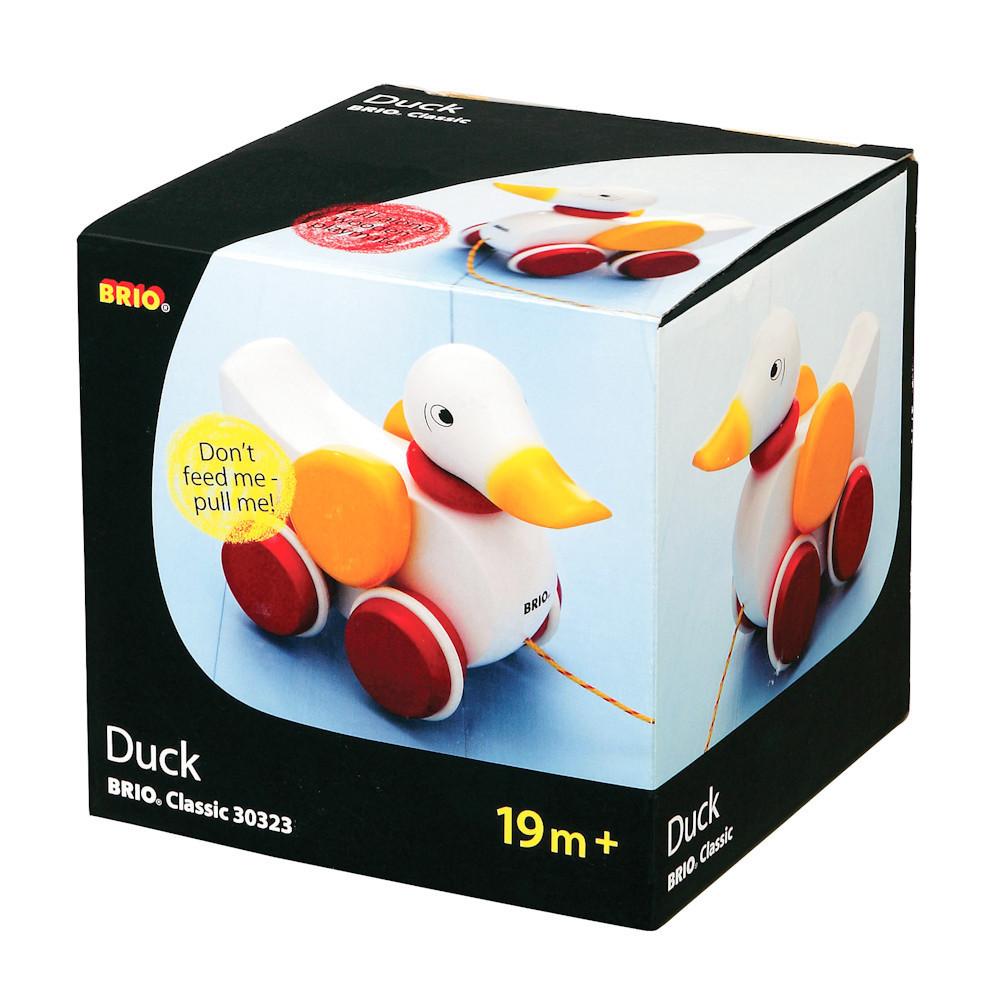 pull-along duck-toddler vehicles-Brio-Dilly Dally Kids