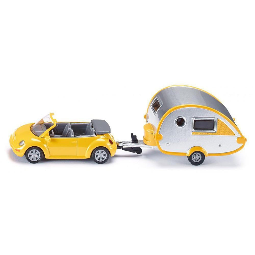 Siku super car with trailer caravan-cars, boats, planes & trains-Siku-Dilly Dally Kids