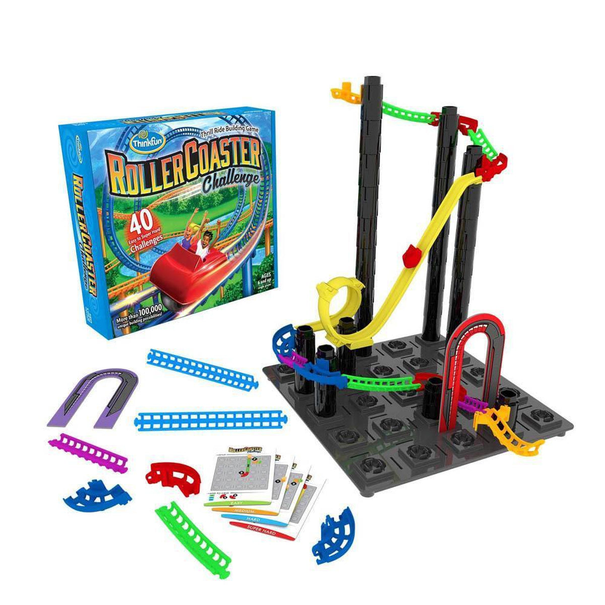 thinkfun roller coaster challenge game-games-Thinkfun-Dilly Dally Kids