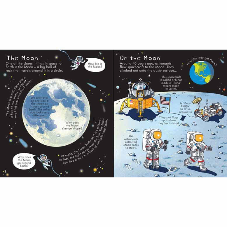 Usborne Look Inside Space-books-Harper Collins-Dilly Dally Kids