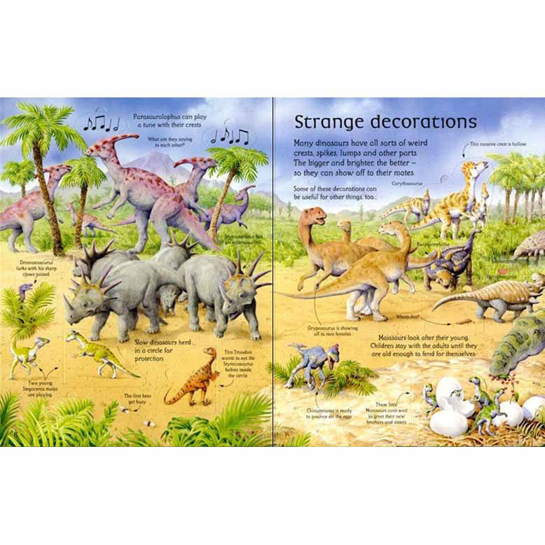 Usborne See Inside the World of Dinosaurs-Science & Nature-Harper Collins-Dilly Dally Kids