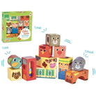 Vilac musical farm blocks set-blocks & building sets-Fire the Imagination-Dilly Dally Kids