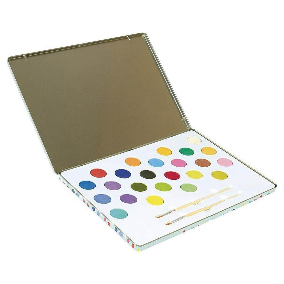 Vilac rainbows large watercolours paint set-arts & crafts-Fire the Imagination-Dilly Dally Kids