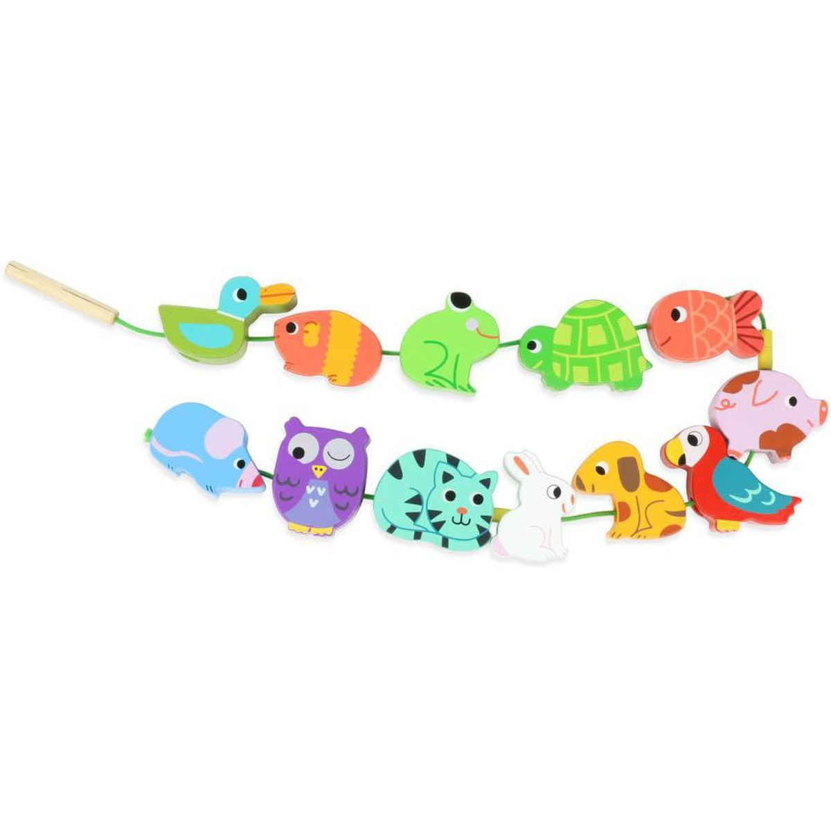 Vilac threading pets bead set-baby-Fire the Imagination-Dilly Dally Kids