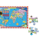 world map puzzle-puzzles-eeBoo Toys & Gifts-Dilly Dally Kids