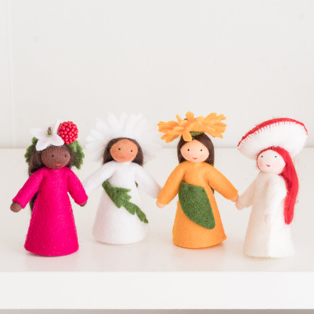 Ambrosius Handmade Miniature Felt Dolls