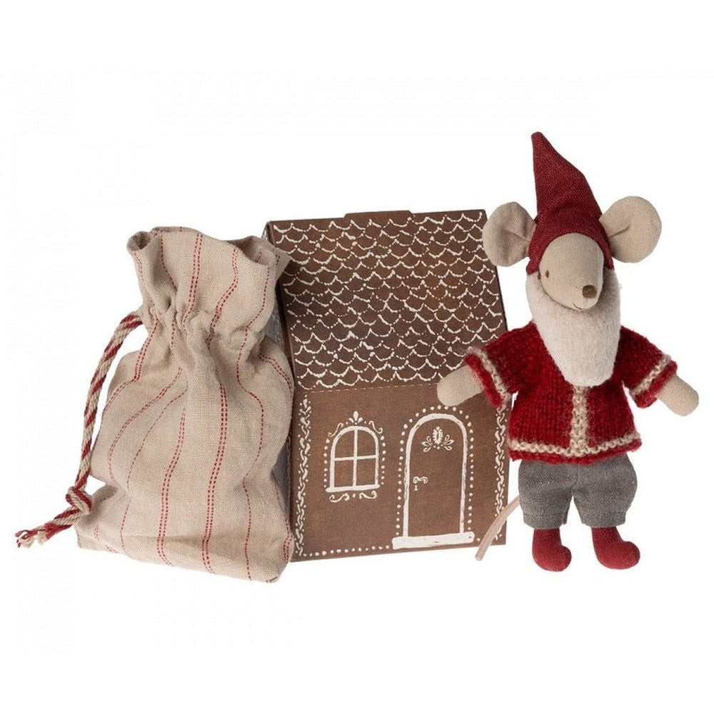 Santa mouse deals stuffed animal