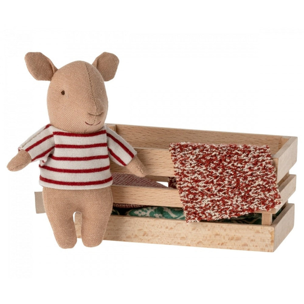 Maileg Pig in Box Baby Girl