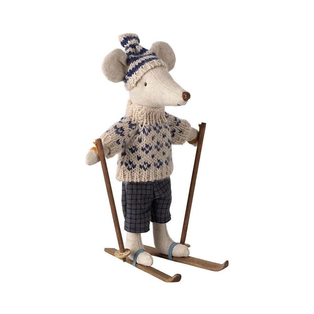 Maileg winter mouse dad with ski set 2024 – Dilly Dally Kids