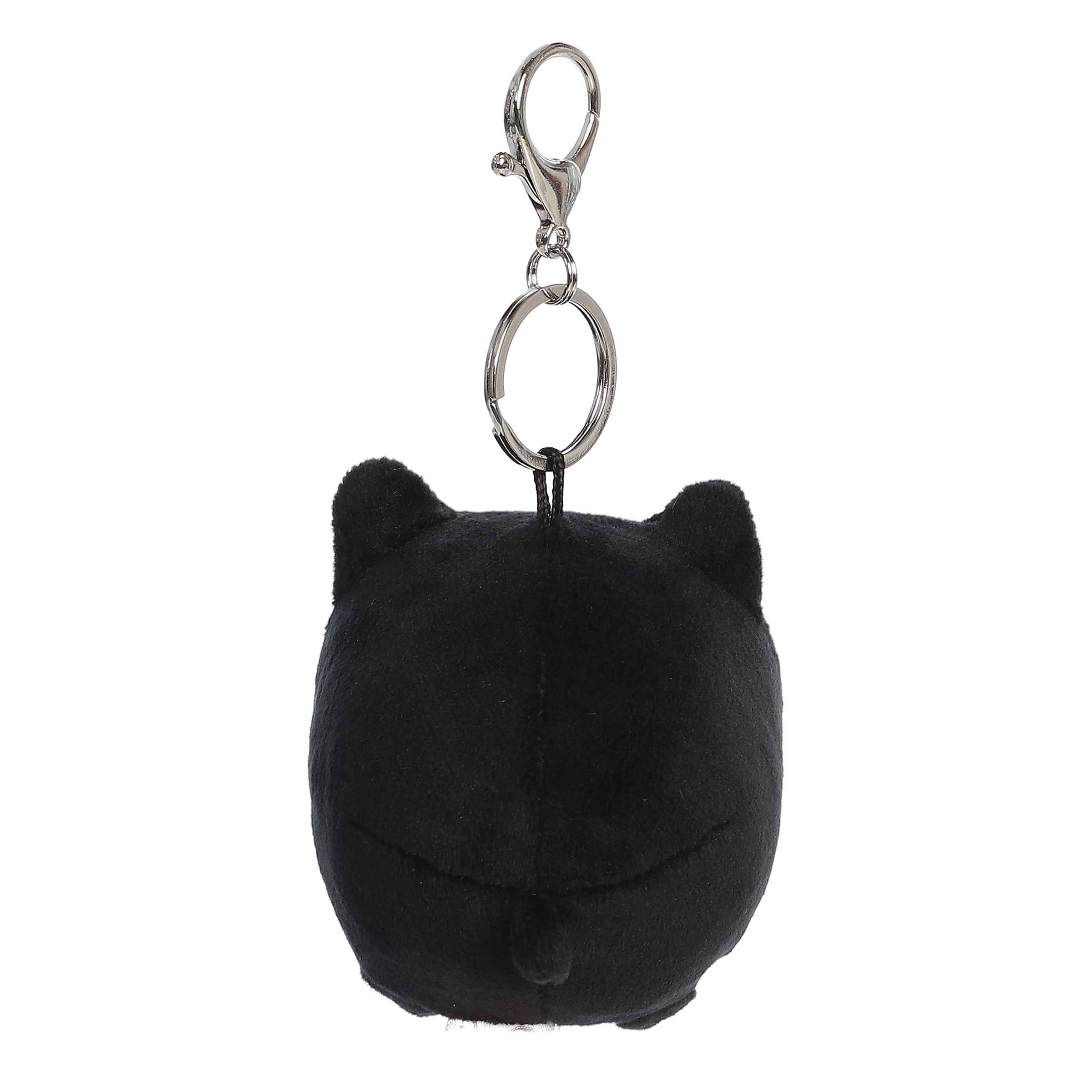Aurora tasty peach black sesame meowchi keychain – Dilly Dally Kids