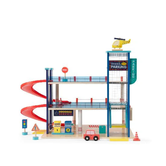 Moulin Roty Avenue Du Moulin - wooden garage – Dilly Dally Kids