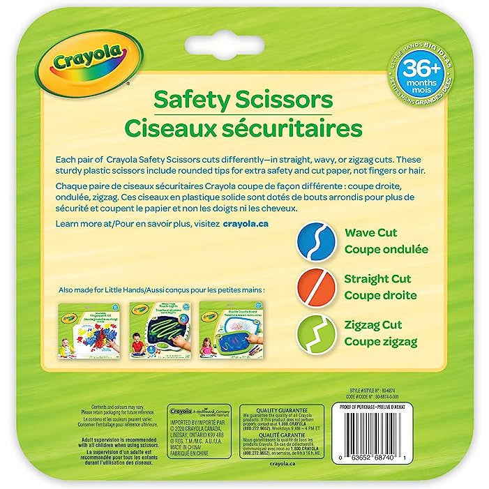 Crayola Crayola 2 Crayola Safety Scissors - Ouch! free. Only cuts