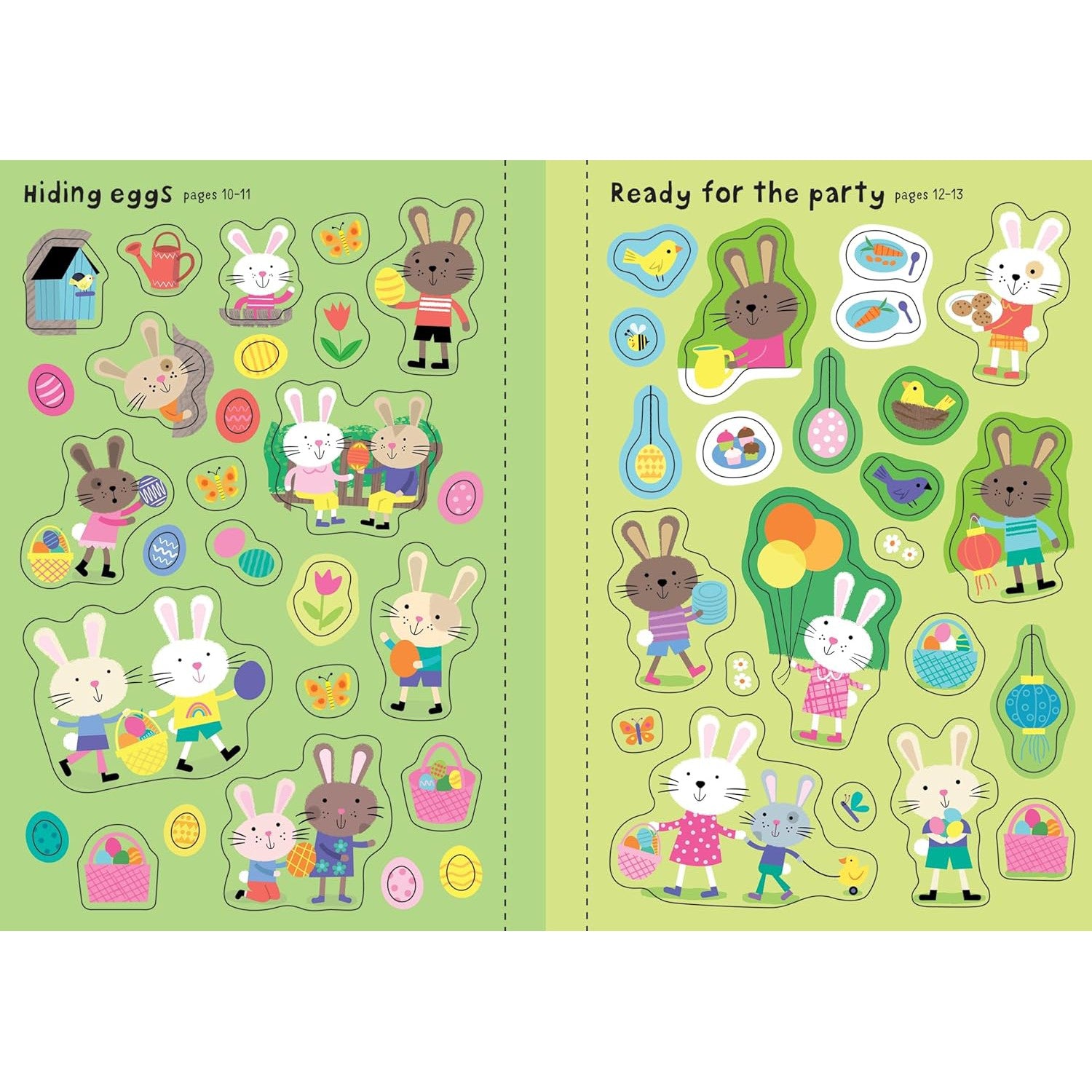 Usborne Little First Easter Bunnies sticker book – Dilly Dally Kids