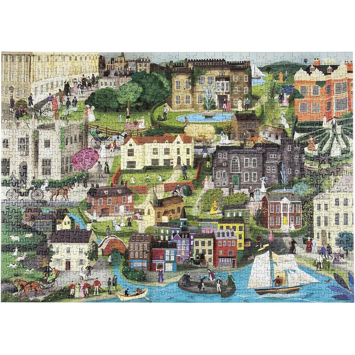 希少 JOHN EINERSSEN JIGSAW PUZZLE 1000PCS the world of Jane Austen 1000pc puzzle – Dilly Dally Kids