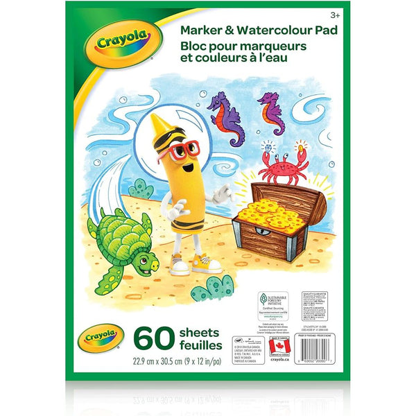 Crayola marker and watercolour paper – Dilly Dally Kids