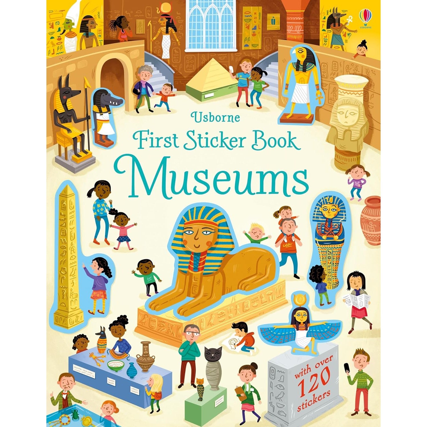 Usborne first sticker book museums – Dilly Dally Kids