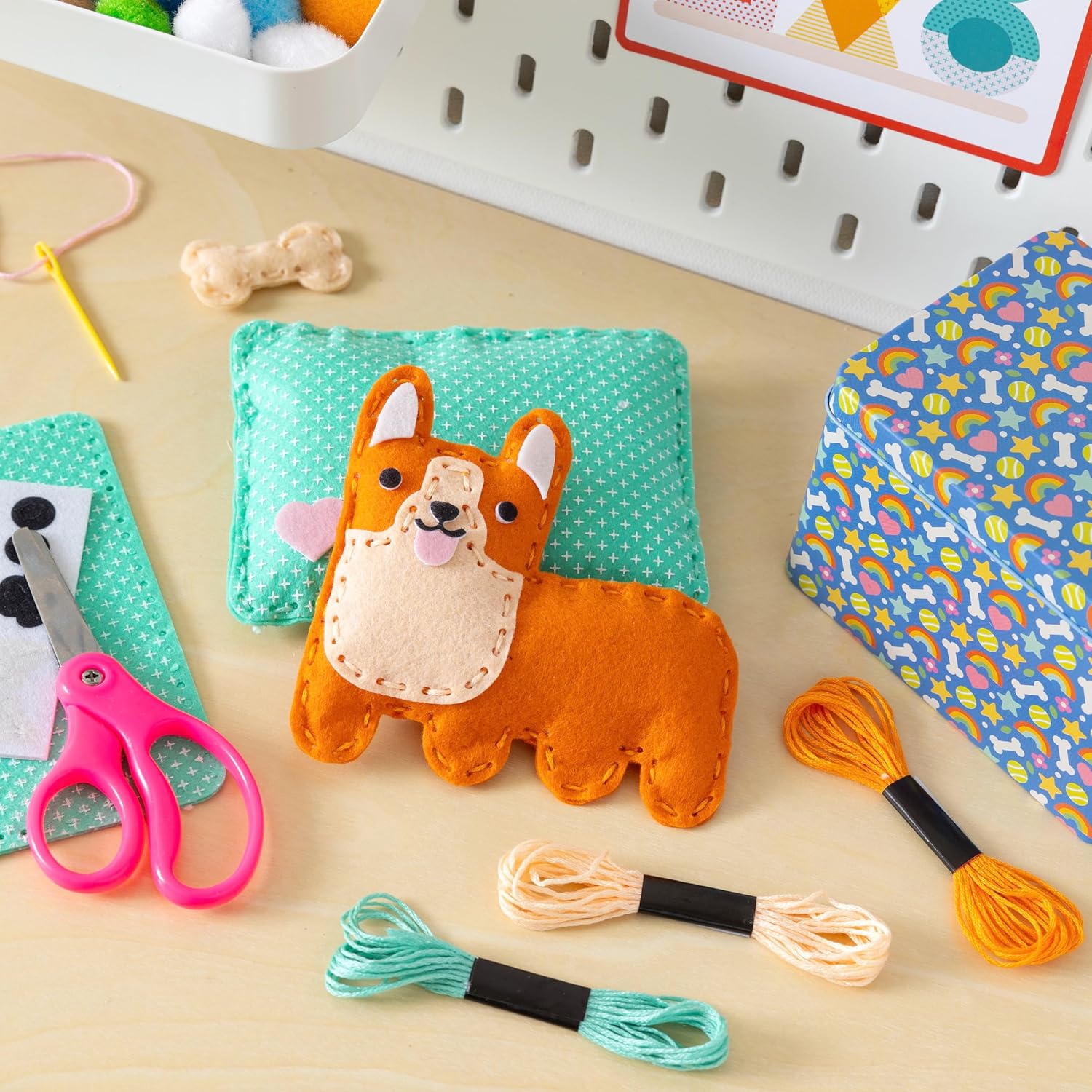 Mini craft kit: pocket pet corgi – Dilly Dally Kids