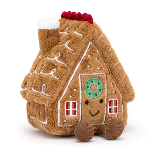 Jellycat Amuseables gingerbread house – Dilly Dally Kids