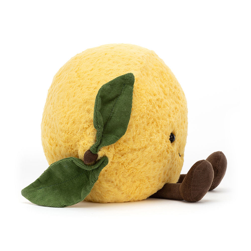  Amuseable Lemon レモン Large ぬいぐるみ Jellycat amuseable lemon – Dilly Dally Kids