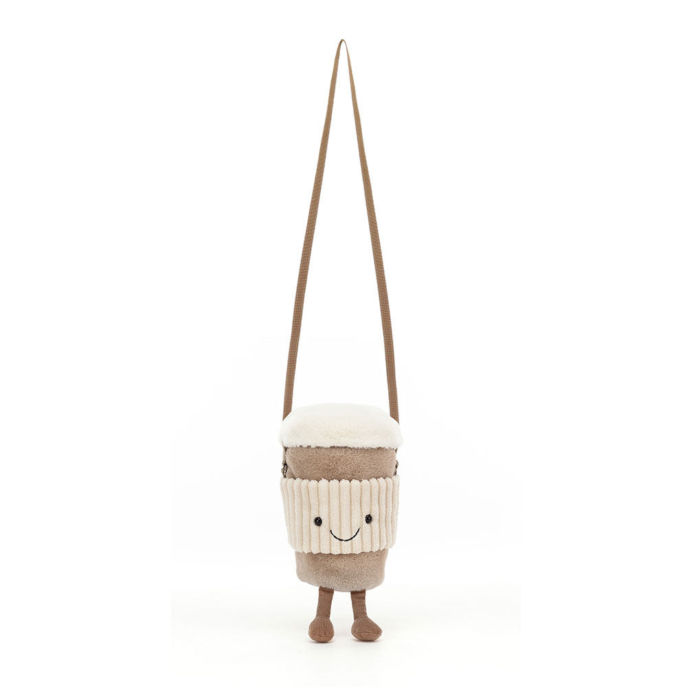 Jellycat amuseable perkle coffee-to-go shoulder bag – Dilly Dally Kids