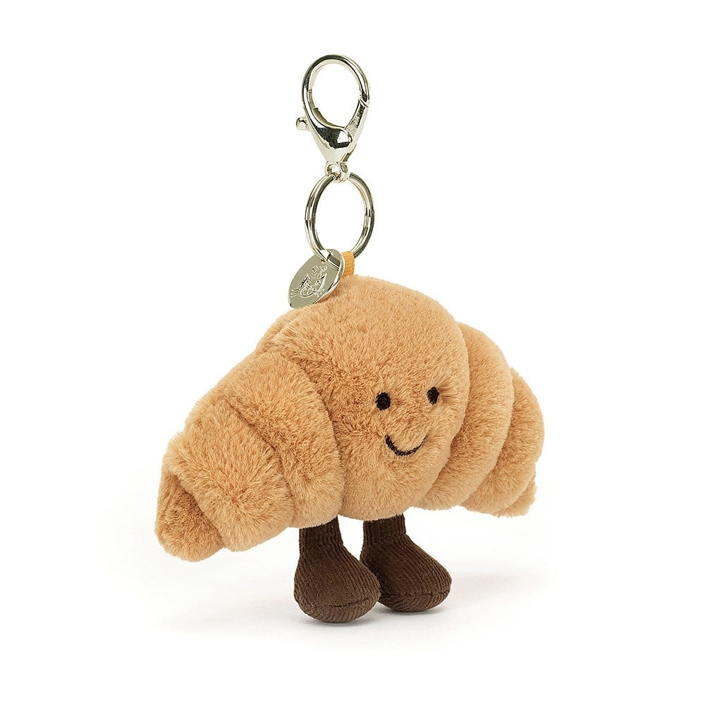 Jellycat amuseable croissant bag charm – Dilly Dally Kids
