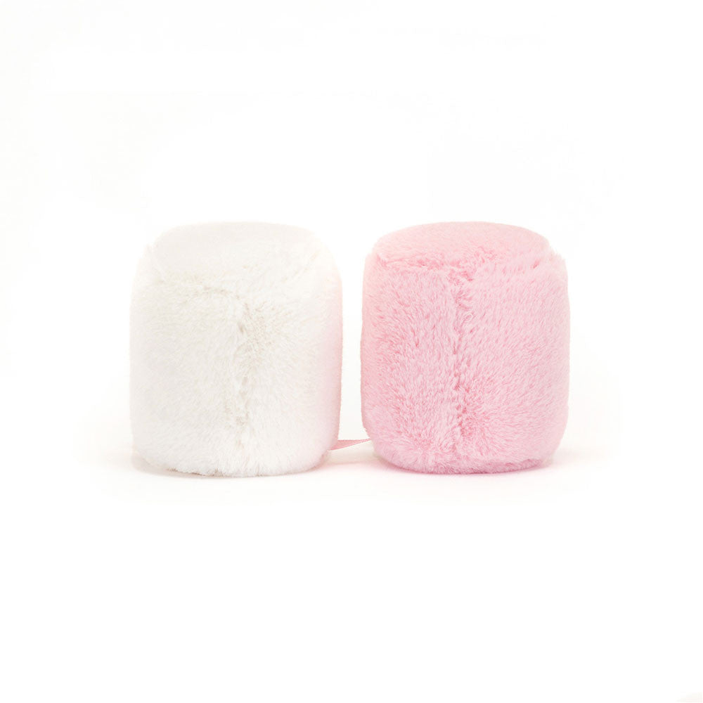 Jellycat Amuseables pink and white marshmallows – Dilly Dally Kids