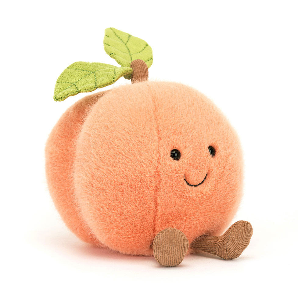 ジェリーキャット　ピーチ Jellycat amuseable peach – Dilly Dally Kids