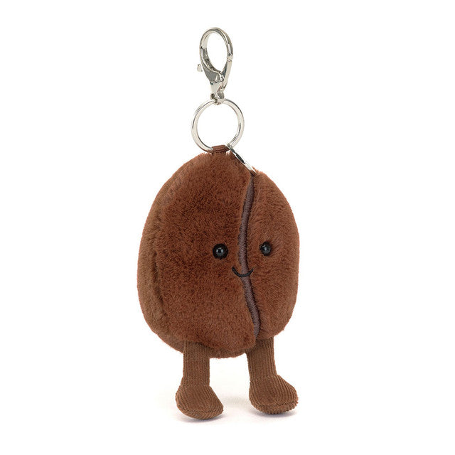 Jellycat Amuseables coffee bean bag charm – Dilly Dally Kids