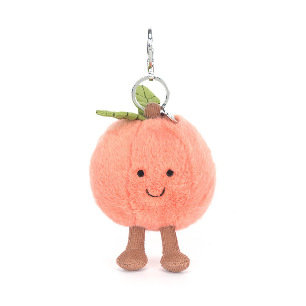 Jellycat Amuseables Peach Bag Charm – Dilly Dally Kids