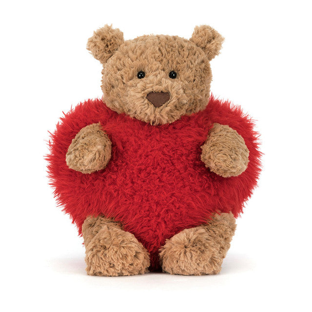 Jellycat Bartholomew bear heartthrob – Dilly Dally Kids