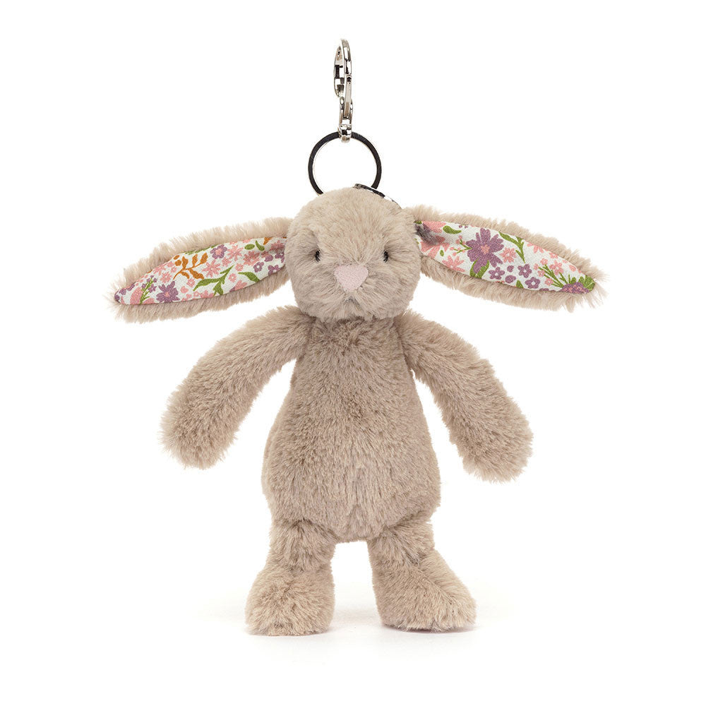 Jellycat blossom beige bunny 'petal' bag charm – Dilly Dally Kids