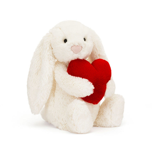jellycat bashful red love heart bunny original – Dilly Dally Kids