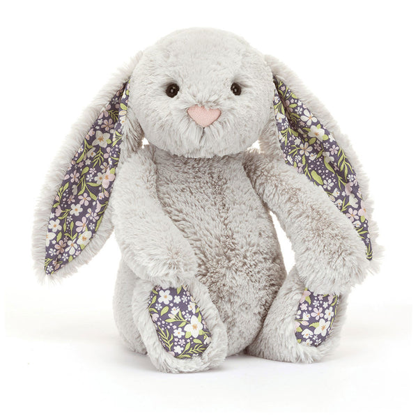 Jellycat blossom silver (grey) bunny little - bloom – Dilly Dally Kids