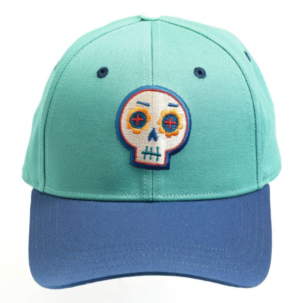 Baseball cap with skull and crossbones hotsell