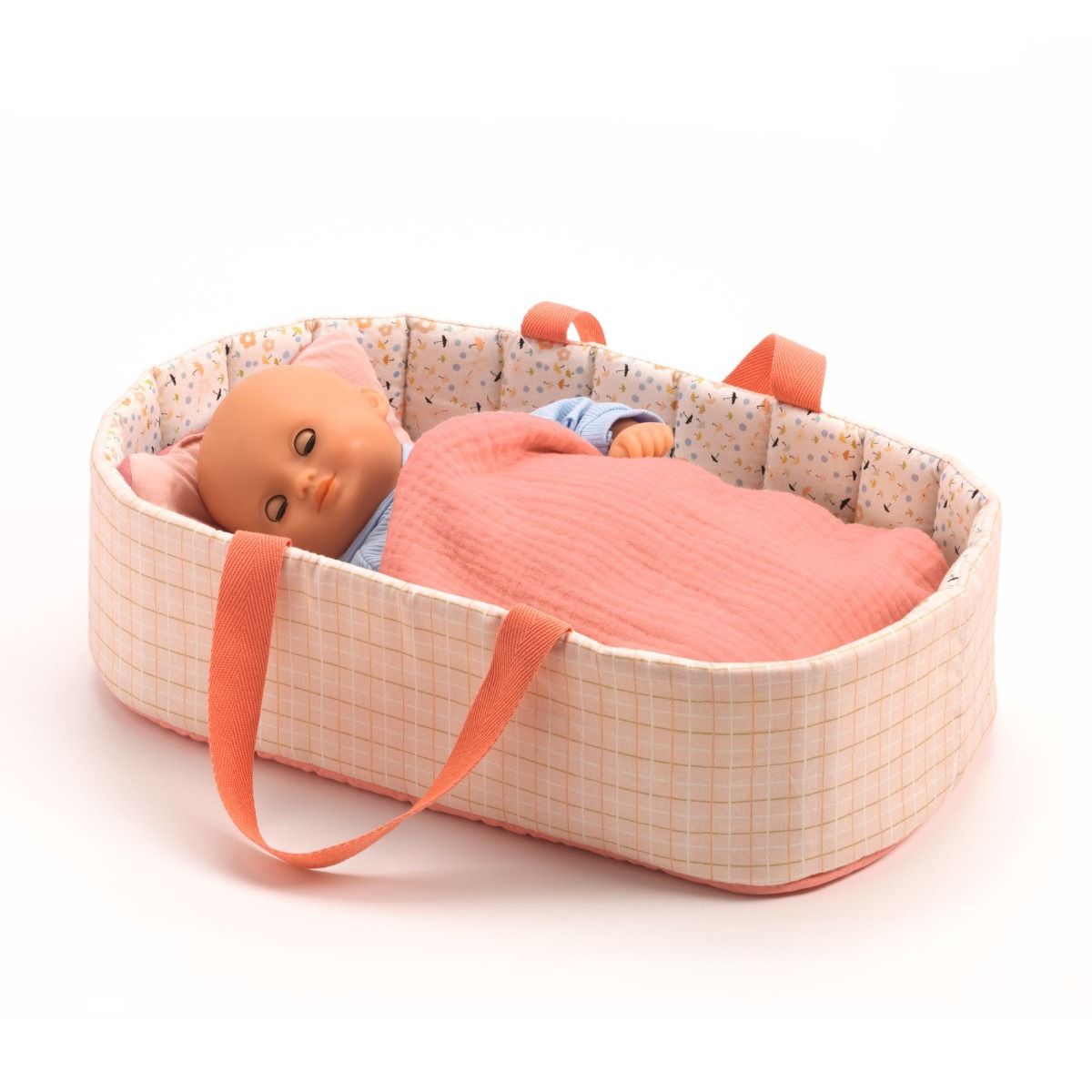 Pink baby bassinet best sale