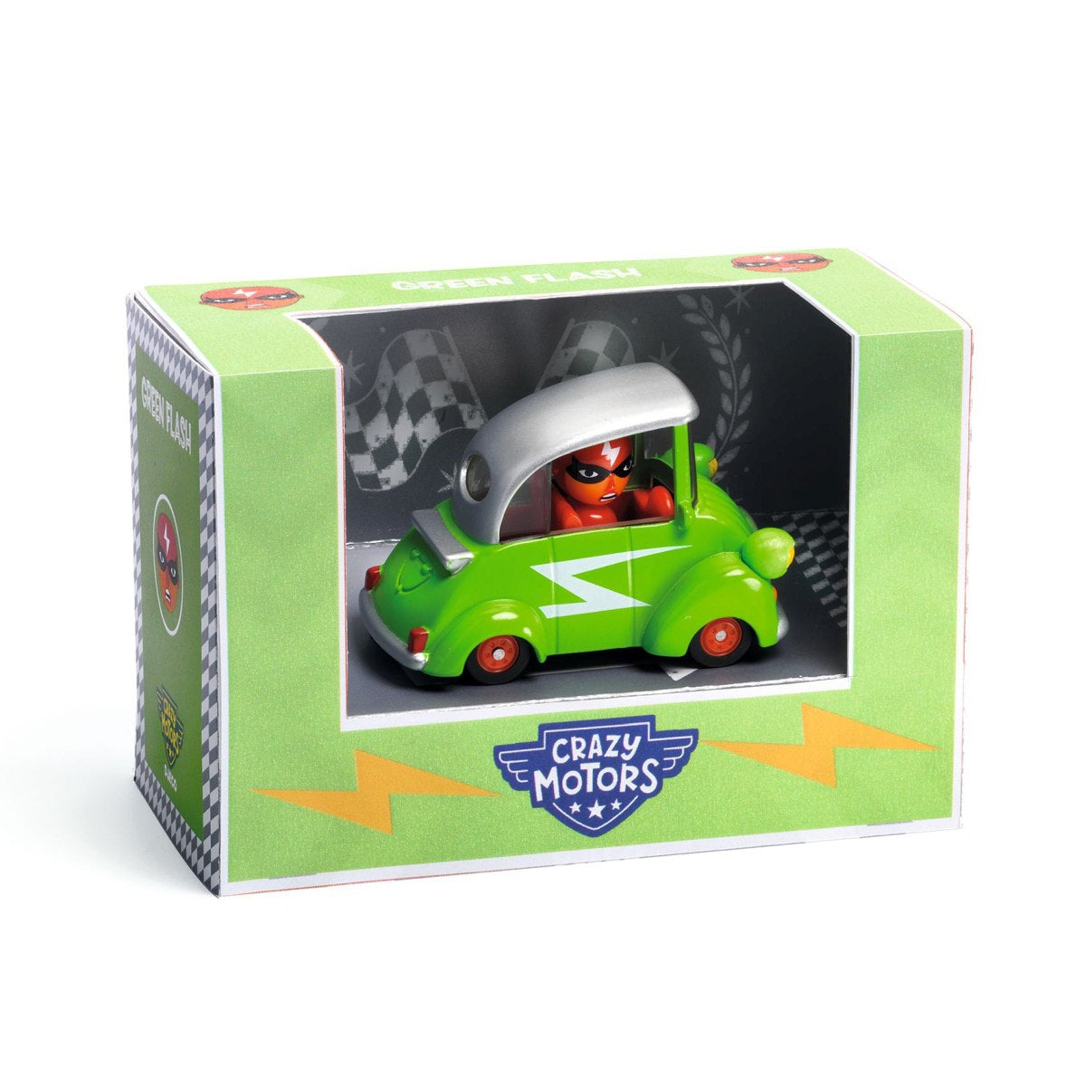 Djeco crazy motors green flash car – Dilly Dally Kids