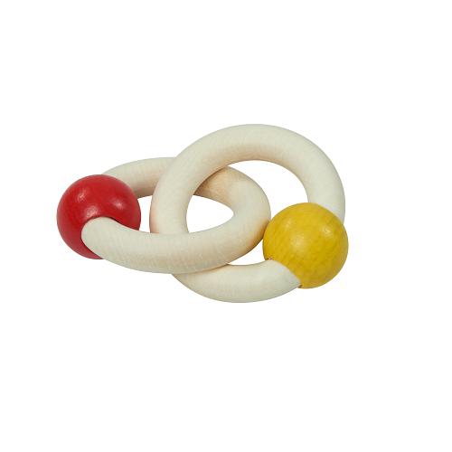 Gluckskafer baby rings rattle – Dilly Dally Kids