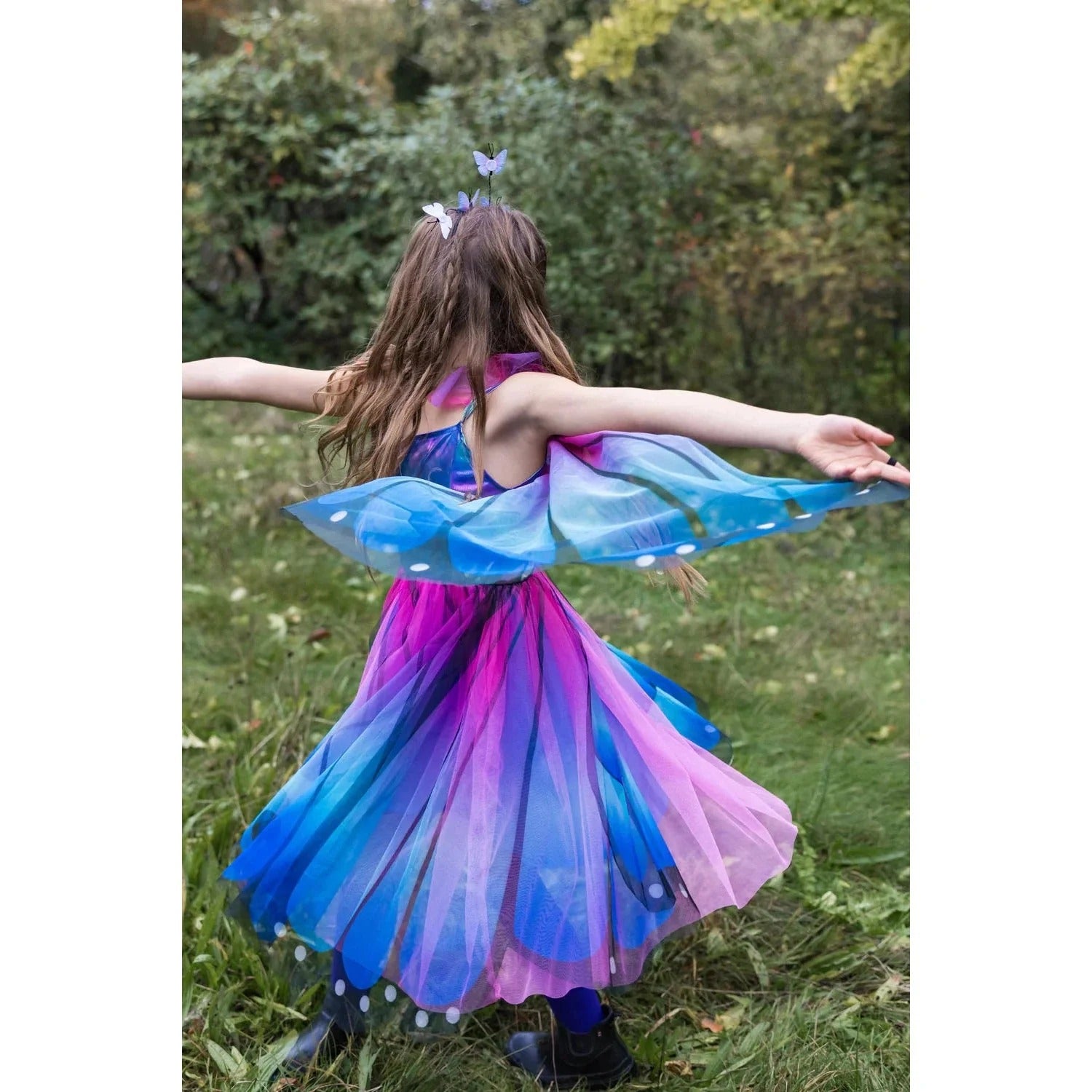 Kids butterfly dress best sale