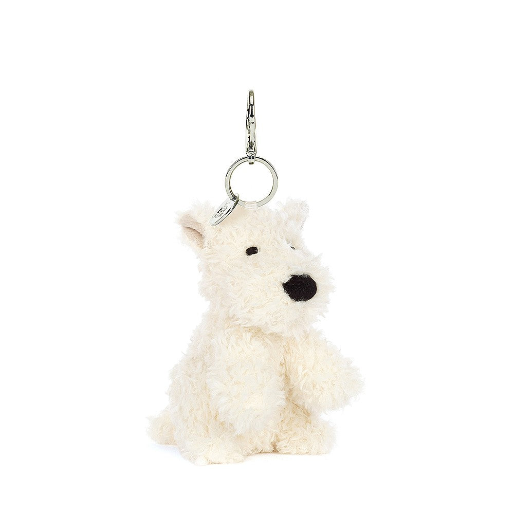 Jellycat Munro scottie dog bag charm Dilly Dally Kids Jellycat Munro scottie dog bag charm Dilly Dally Kids